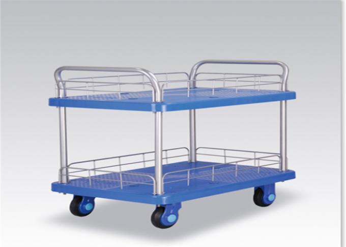 Carro plegable del almacenamiento de la función multi en la rueda con