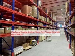 Solución de almacenamiento de almacén Estante de almacenamiento de gran capacidad