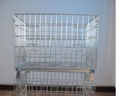 Movable Stackable Steel Wire Mesh Cage With Galvanized Surface Treatment