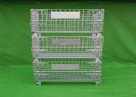 Movable Stackable Steel Wire Mesh Cage With Galvanized Surface Treatment