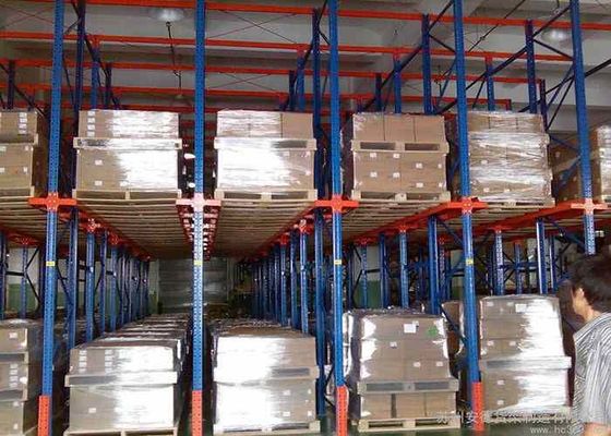 Calidad  Metal Drive In Pallet Racking Manufacturers 1500kg/Pallet Warehouse Shelving System fábrica