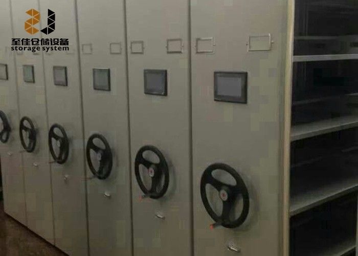 Bloqueo de seguridad 6 capas Sistemas de almacenamiento móvil de alta densidad para oficina / banco