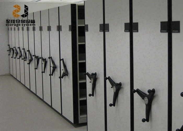Sistema de estanterías de archivos móviles de alta seguridad personalizado para archivos Dispositivo anti dumping