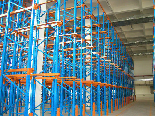 Acero Q235 Envasado en pallet Racking Repisas industriales personalizadas