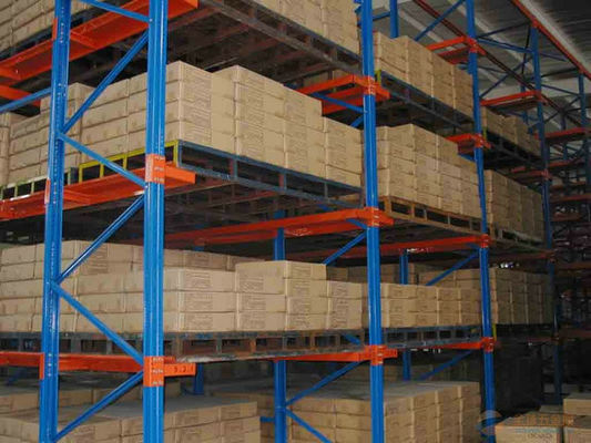 Acero laminado en frío sistema de estantería de acero laminado en frío para almacén industrial
