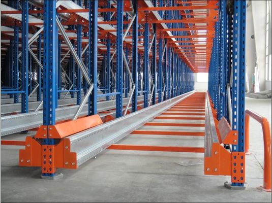Sistema de rack de pallets de transporte de acero inoxidable con función de radio automática