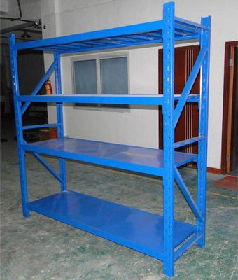 Estante de almacenamiento de carga media ajustable Sistemas de estanterías de almacenamiento industrial personalizados