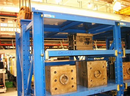 Fácil de ensamblar Estantes de almacenamiento de molde de inyección Estantes de almacenamiento de acero Unidad de estantería Tipo de cajón
