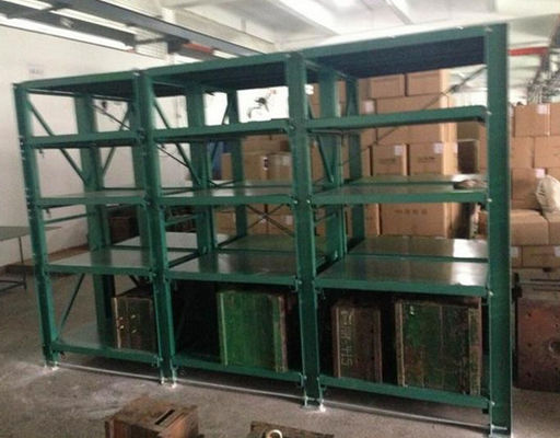 Estantes de almacenamiento de moldes por inyección ajustables 2 capas - 6 capas Estantes de almacenamiento de acero