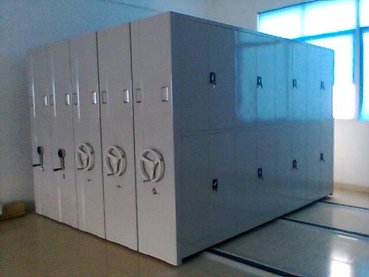 Armoires de almacenamiento de alta densidad de acero, sistemas móviles de almacenamiento OEM
