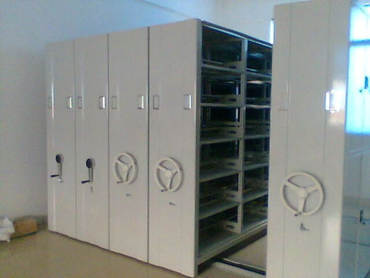 Armoires de almacenamiento de alta densidad de acero, sistemas móviles de almacenamiento OEM