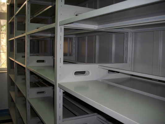 Sistemas de estanterías de acero compacto de archivos móviles de alta densidad