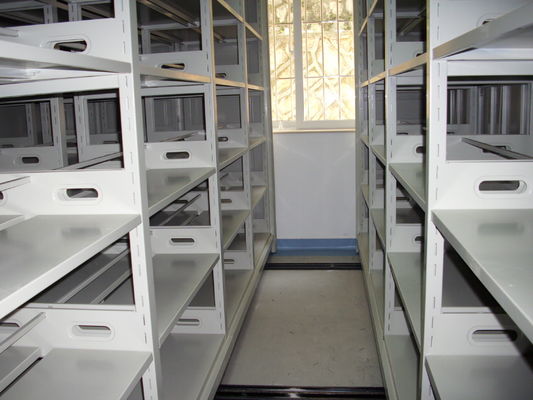 Sistemas de estanterías de acero compacto de archivos móviles de alta densidad