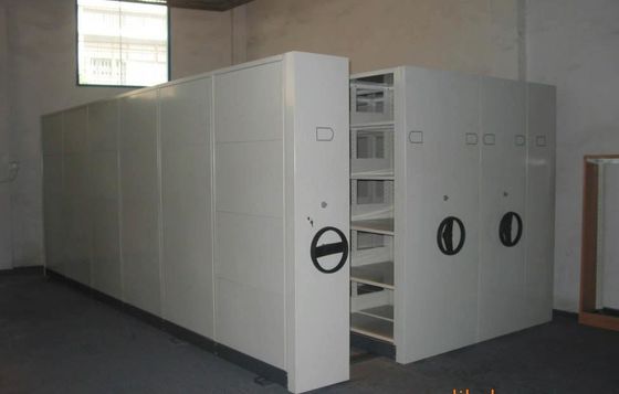 Sistemas de almacenamiento de archivos de alta densidad de acero laminado para biblioteca / escuela / oficina / banco