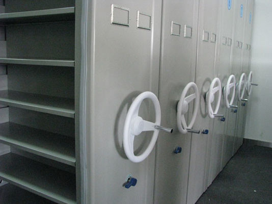 Sistema de almacenamiento de archivos compactos, archivos laterales de metal con vía deslizante