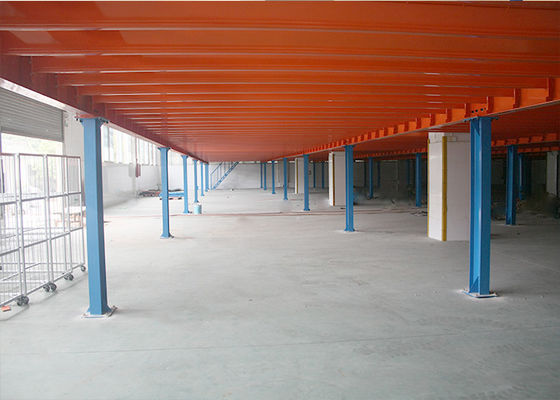 Sistemas industriales de mezzanine con soporte de bastidor duradero