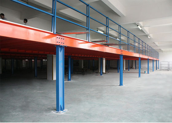 Planos de mezzanine industriales personalizados con pallet rack de varios niveles Sistemas de mezzanine