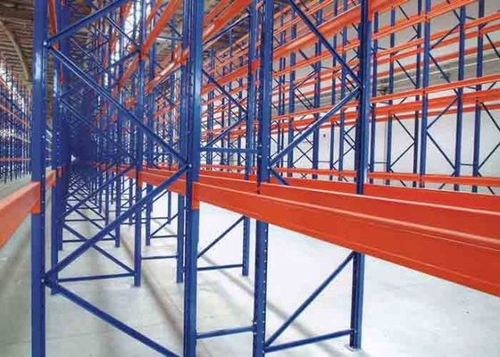 Unidades de estanterías de metal pesado personalizadas para almacenamiento industrial en almacenes