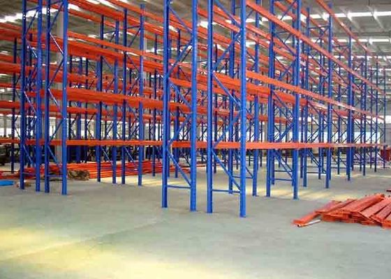 Unidades de estanterías de metal pesado personalizadas para almacenamiento industrial en almacenes