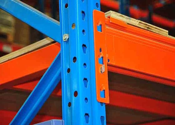 Q235B Estantes de almacenamiento de acero de carga pesada con tablero de contrachapado
