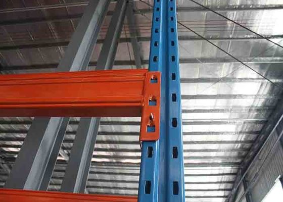 Estantes de pallet de almacén con revestimiento de malla de alambre galvanizado soldado