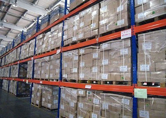 Estantes de almacenamiento de acero pesado, estantes de paletas industriales de almacenamiento en frío