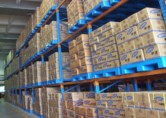 Estantes de almacenamiento de acero pesado, estantes de paletas industriales de almacenamiento en frío