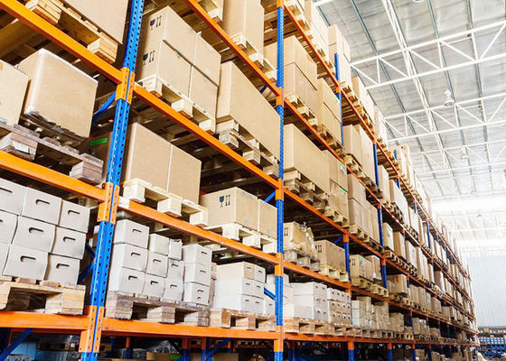 Estantes industriales de almacenamiento de carga pesada, soluciones de almacenamiento de almacenamiento de haz de curvatura unidades de estantería