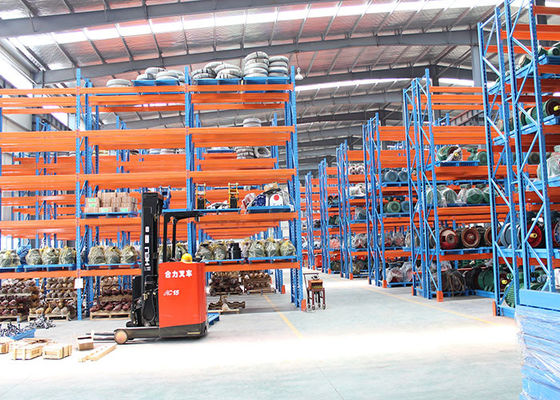 Estantes de almacenamiento de acero de trabajo pesado laminados en frío ajustables, sistemas de estantes de almacenamiento de almacén