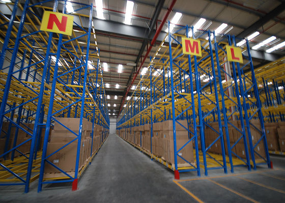 Estantes para almacenamiento industrial para almacén