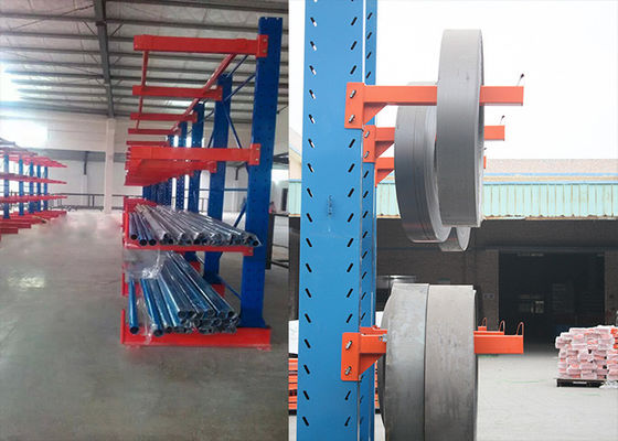 Estantes de almacenamiento de acero estructural con recubrimiento en polvo