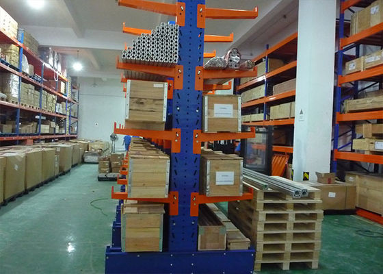 Estantes de almacenamiento de acero estructural con recubrimiento en polvo