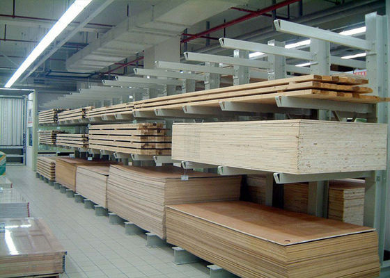 Estaciones de palés con voladizo de trabajo pesado para almacenamiento de contrachapados en almacenes