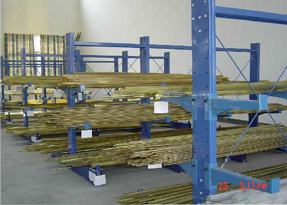Estacionamiento de palés de voladizo industrial de trabajo pesado para / madera / madera / tuberías largas