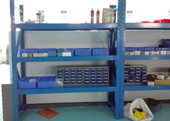 Estante de almacenamiento ligero de acero duradero para supermercado / almacén