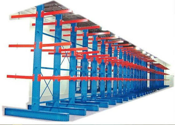Estantes de almacenamiento de voladizo de doble cara Estantes industriales de material de voladizo para objetos largos