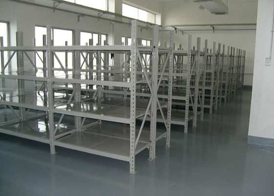 Sistema de estanterías de acero de servicio medio, sistema de estanterías de almacén ajustable