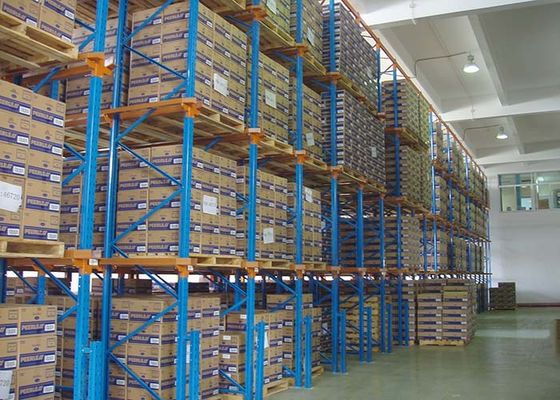 Dispositivo de alto volumen de 5000 mm en estantes de paletas laminados en frío para almacén