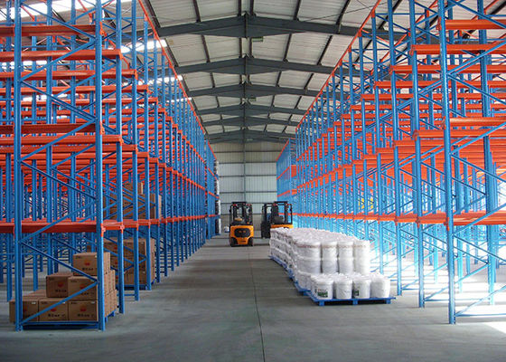 Sistemas de estanterías de almacén de múltiples niveles duraderos Máximo 4000 kg/levadura