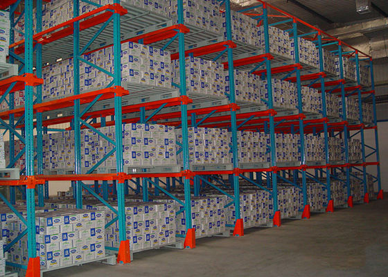Sistema de almacenamiento en el bastidor de paletas anticorrosivos