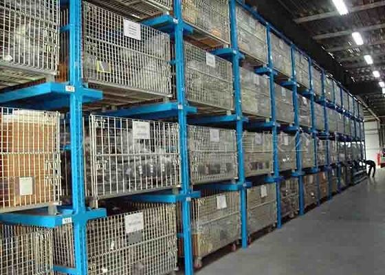 Sistema de almacenamiento en el bastidor de paletas anticorrosivos