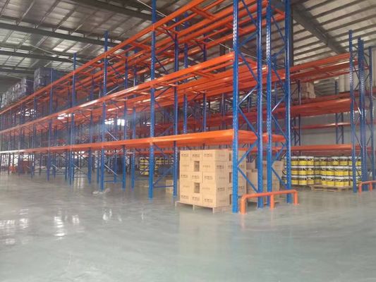 Unidades de estanterías de metal pesado personalizadas para almacenamiento industrial en almacenes
