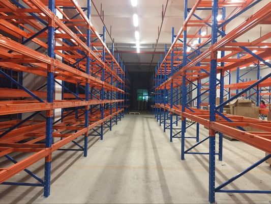 Unidades de estanterías de metal pesado personalizadas para almacenamiento industrial en almacenes