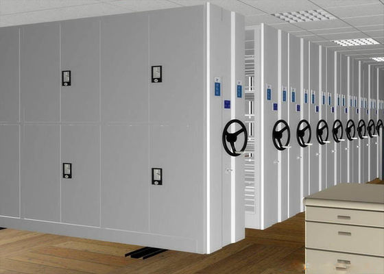 Armoires de almacenamiento de alta densidad de acero, sistemas móviles de almacenamiento OEM