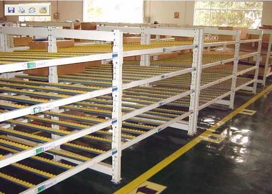 Sistemas de estanterías para paletas de flujo de gravedad