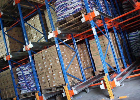 Sistema de bastidores automático de radio transbordador ajustable, sistemas móviles de bastidores de paletas