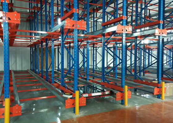 Sistema de almacenamiento de transbordadores industriales personalizados con viga de acero de alta densidad / remache de acero