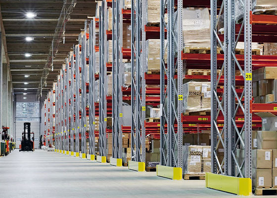 Estantes de almacenamiento industriales de acero a medida Estantes de paletas de trabajo pesado laminados en frío