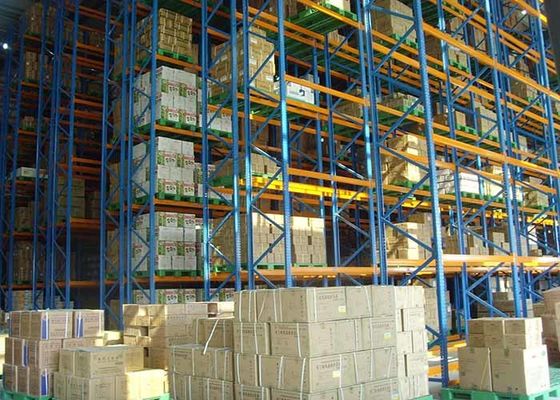 Sistema de almacenamiento de palés de acero para almacenamiento