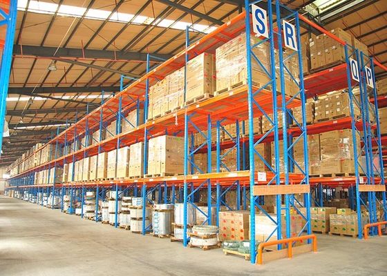 1500 kg/paletos Estantes de almacenamiento de acero industrial Estantes de almacenamiento de paletas de trabajo pesado
